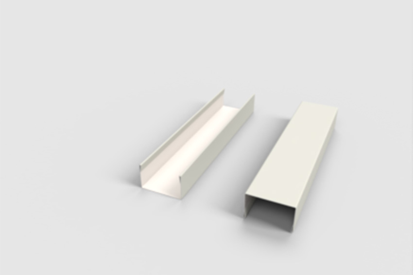 U-Profil – 40x60x40mm – 3mtr/lng – lackierter Stahl 