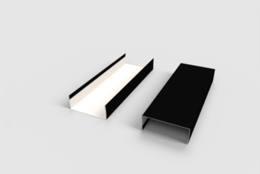 U-Profil – 40x80x40mm – 3mtr/lng – lackierter Stahl 