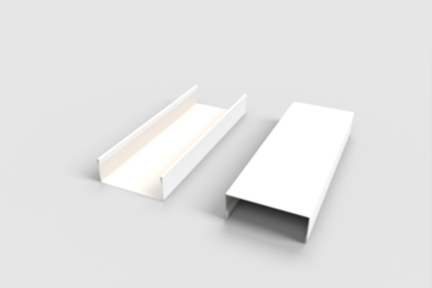 U-Profil – 40x100x40mm – 3mtr/lng – lackierter Stahl 