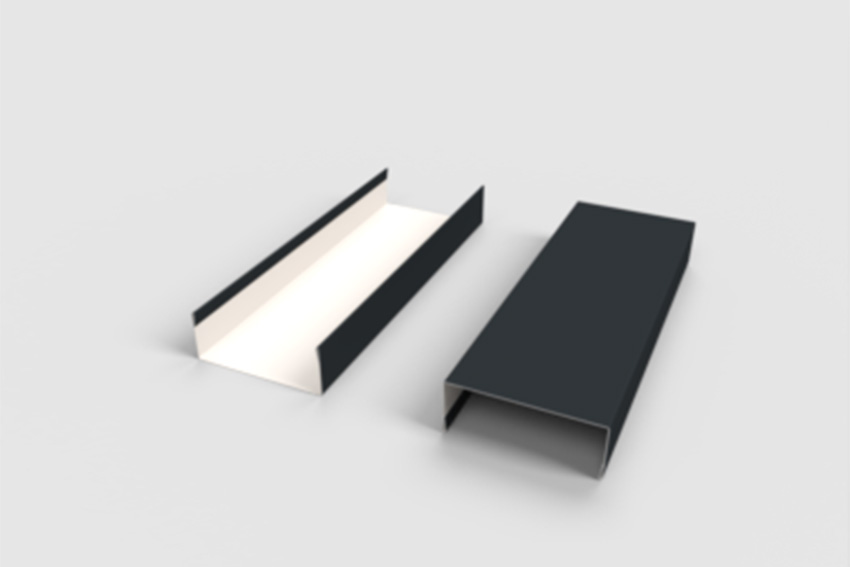 U-Profil – 40x100x40mm – 3mtr/lng – lackierter Stahl 