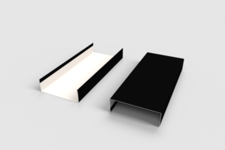U-Profil – 40x120x40mm – 3mtr/lng – lackierter Stahl 