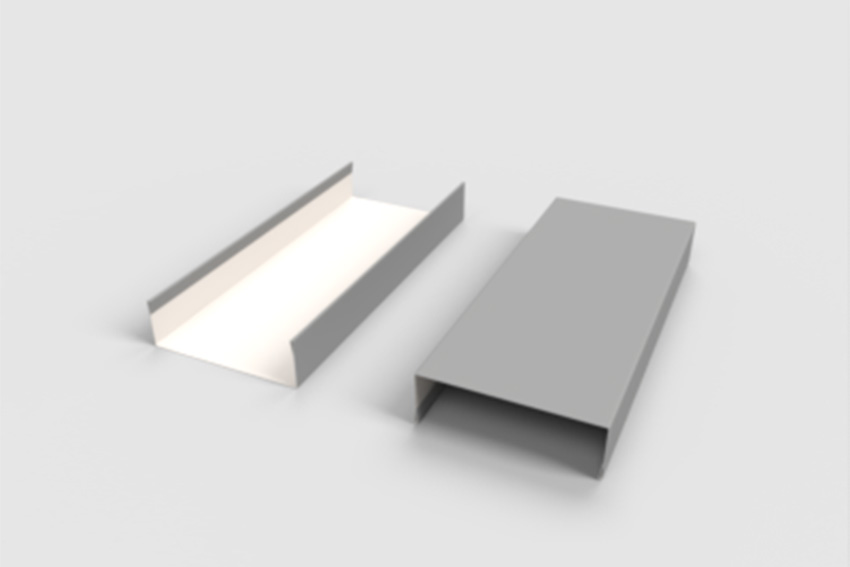 U-Profil – 40x120x40mm – 3mtr/lng – lackierter Stahl 