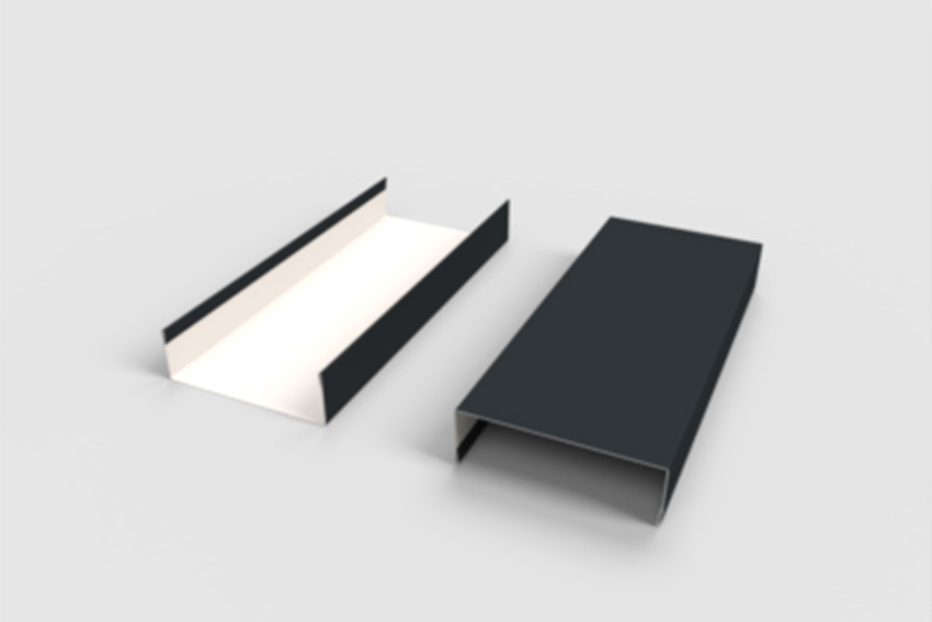 U-Profil – 40x120x40mm – 3mtr/lng – lackierter Stahl 