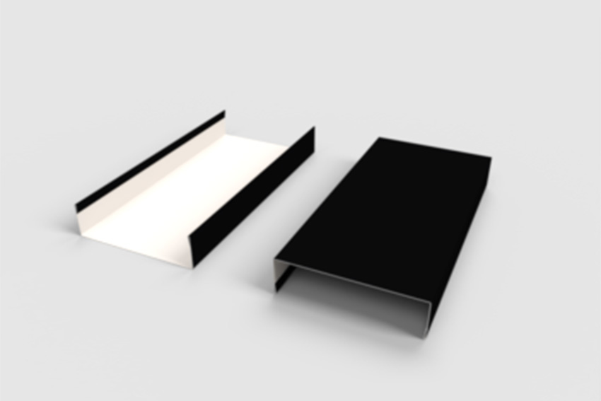 U-Profil – 40x140x40mm – 3mtr/lng – lackierter Stahl 