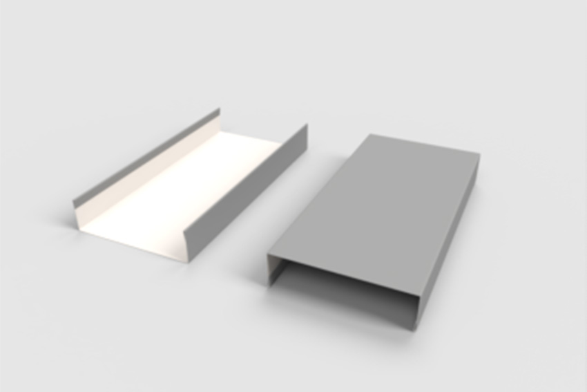 U-Profil – 40x140x40mm – 3mtr/lng – lackierter Stahl 