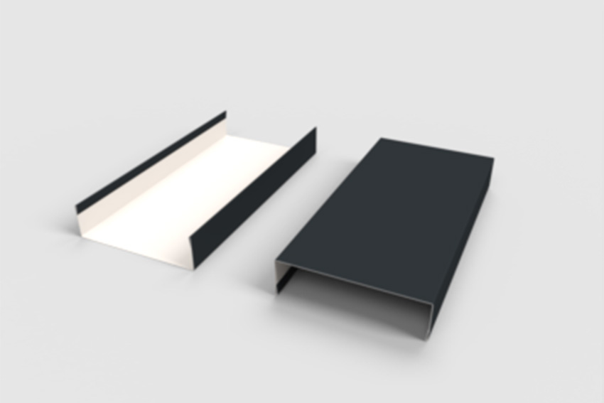 U-Profil – 40x140x40mm – 3mtr/lng – lackierter Stahl 