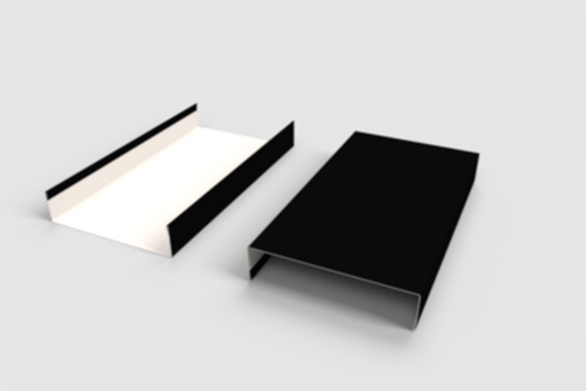 U-Profil – 40x160x40mm – 3mtr/lng – lackierter Stahl 