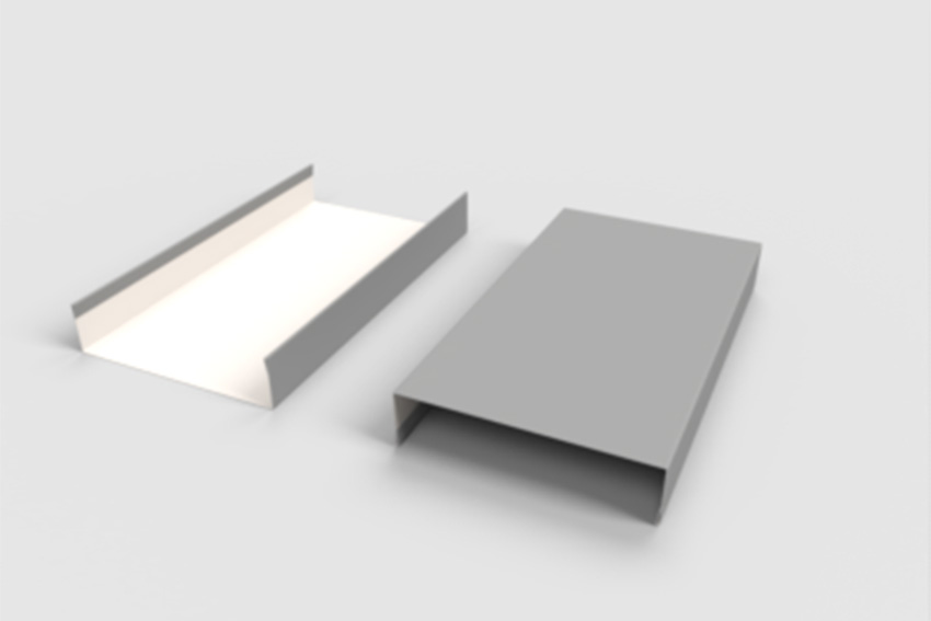 U-Profil – 40x160x40mm – 3mtr/lng – lackierter Stahl 