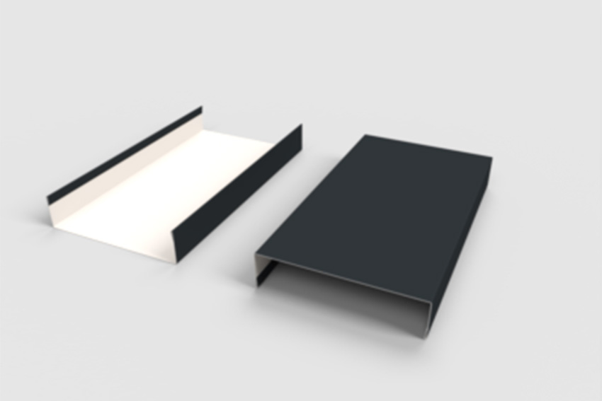 U-Profil – 40x160x40mm – 3mtr/lng – lackierter Stahl 