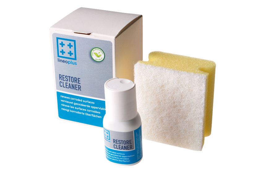 Lineoplus restore cleaner 30ml - kit with gloves and sponge 