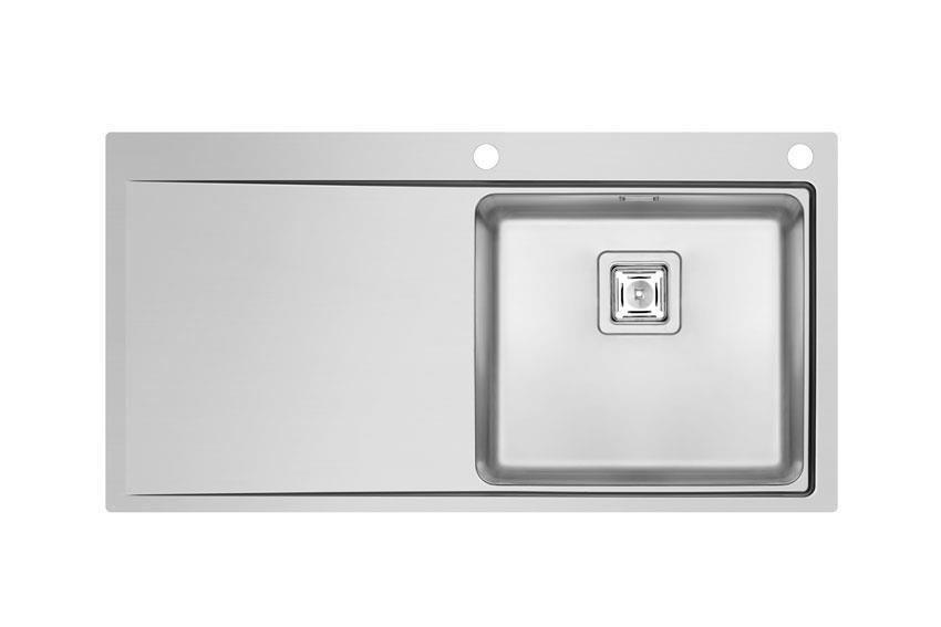 Dessus de plonge Maronia 1000x520mm - 1xcuve 450x400x200mm/égouttoir gauche 