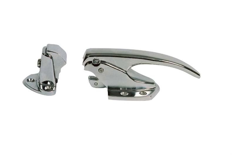 Pos 672 serrure à crochet 148mm, incl. nez 