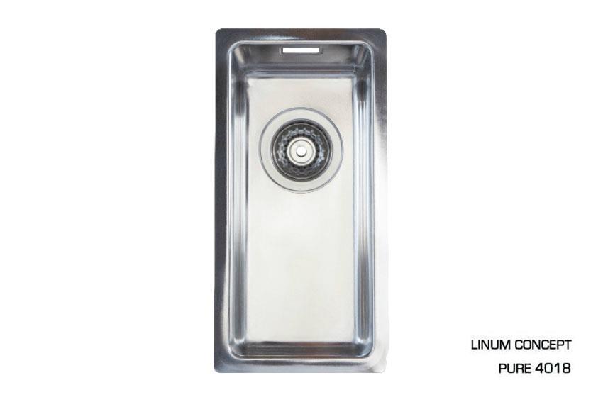 Spülwanne 180x400x140mm R15 - Poliert - Abfluss 115/88 - mit Zubehor 