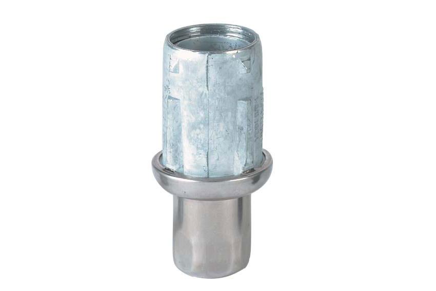 Adjustable feet ø41mm - zamac naturel - + ss winding 