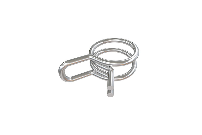 Klemmstück transparentes Rohr ø6mm - 25pce/pck 