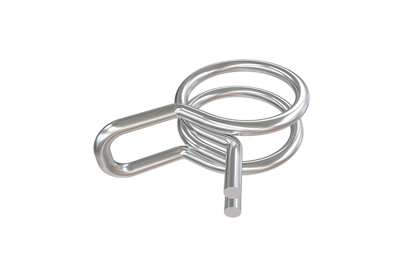 Klemmstück transparentes Rohr ø10mm - 25pce/pck 