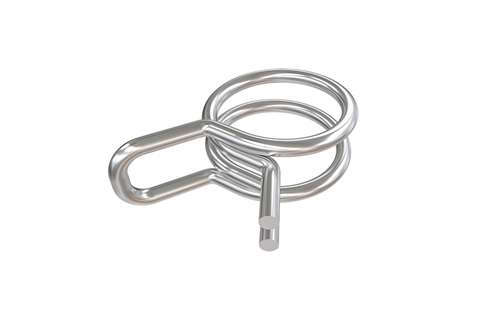 Klemstuk transparante slang ø10mm - 25pce/pck