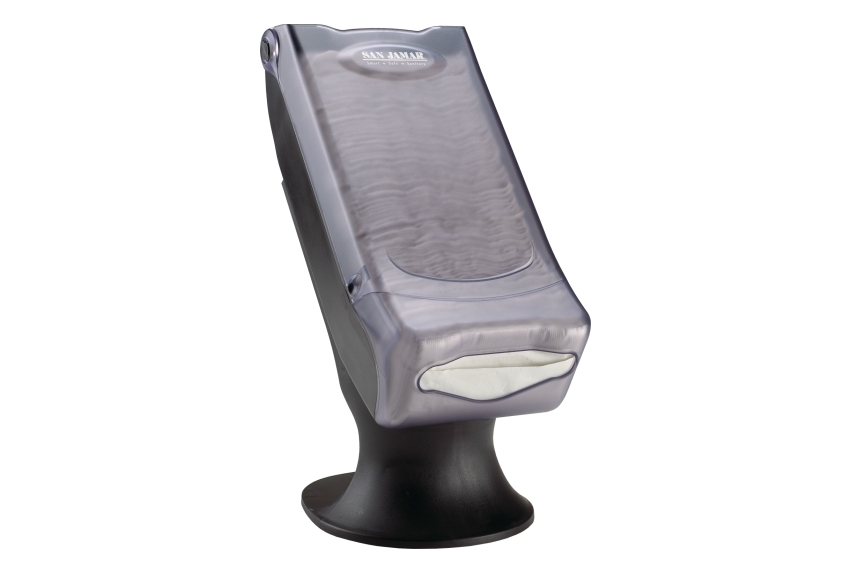 Distrib. serviettes sur pied - - pli mini-transparent - serie venue 