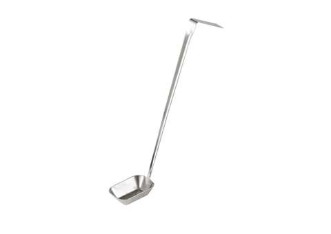 Louche en inox - version longue 2/3 - 254 mm