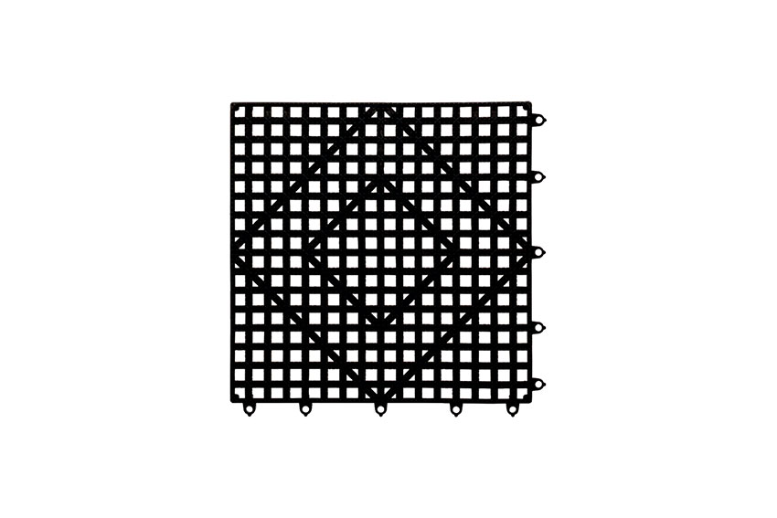 Tapis de bar antiderapant 305x305mm 