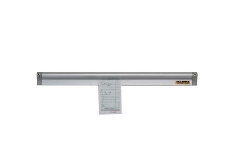 Porte-tickets - 610mm - aluminium 
