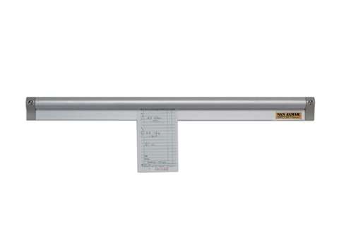 Bonnenhouder - 1220mm - aluminium
