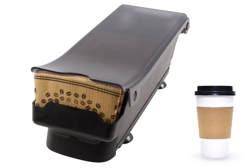 Distributeur de manchons - pour gobelets à cafe - serie venue 