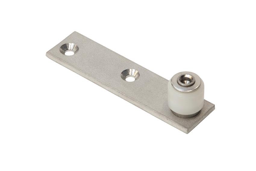 Bottom-door slider - nylon guide wheel 