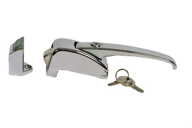 3.30.0131.0 serrure à crochet avec cylindre, sans nez 