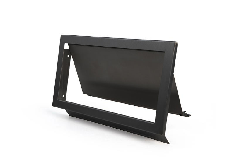 Vide-dechet basculant encastrable - AISI304 - 482x216x10mm - avec glissiere 