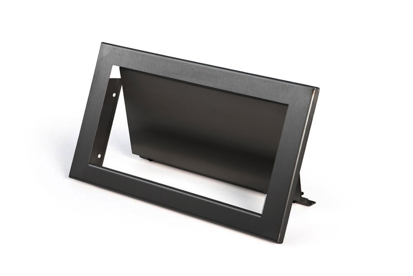 Vide-dechet basculant encastrable - AISI304 - 326x173x10mm - à ressort 