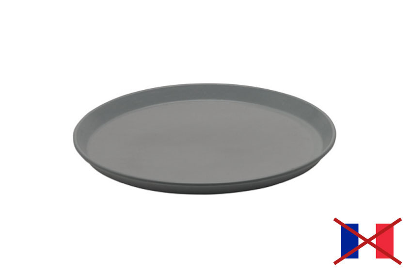Servingtray al polyester - ø355mm - non-slip 