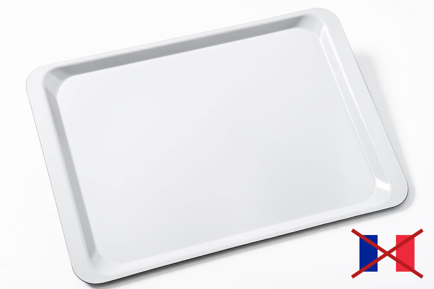 Tray glass 530x370 mm 