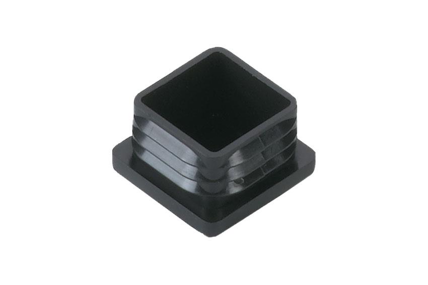 Inbuisdop voor 25x25mm - kunststof 