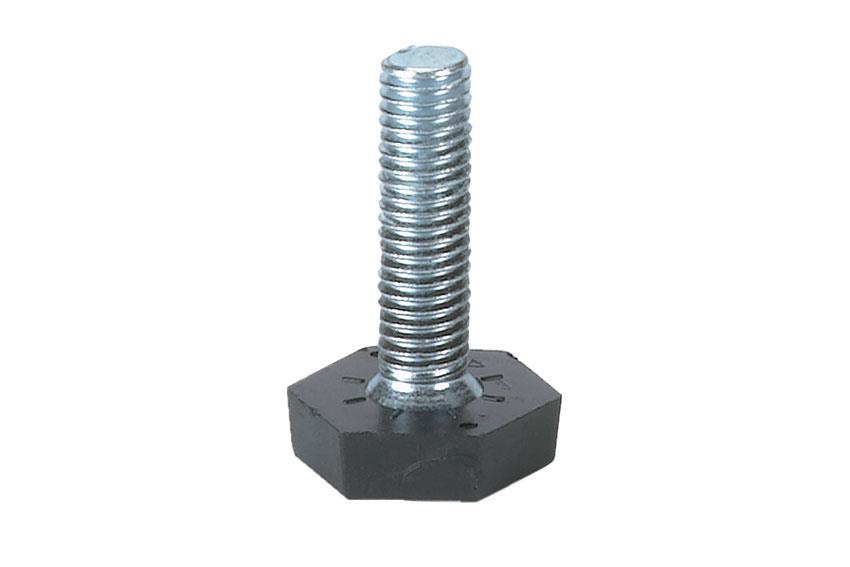 Hexagonale regelvoet - m10 - voor 25x25mm &amp; 30x30mm 