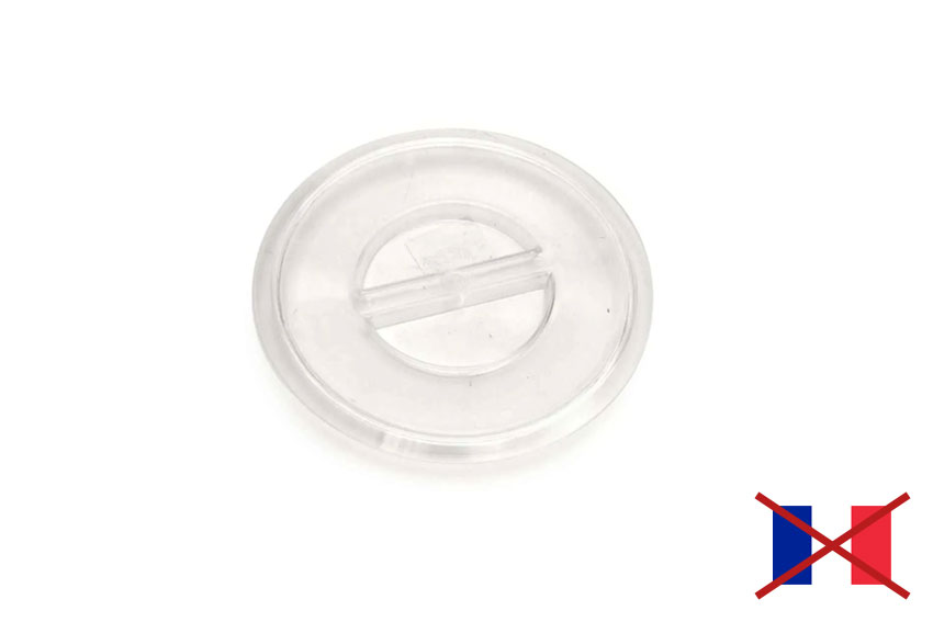 Couvercle polycarbonate pr sorbetiere - ø 200mm 
