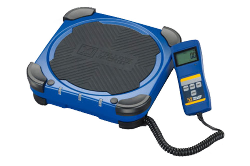 Electronic refrigerant charging scale - Yellow Jacket 