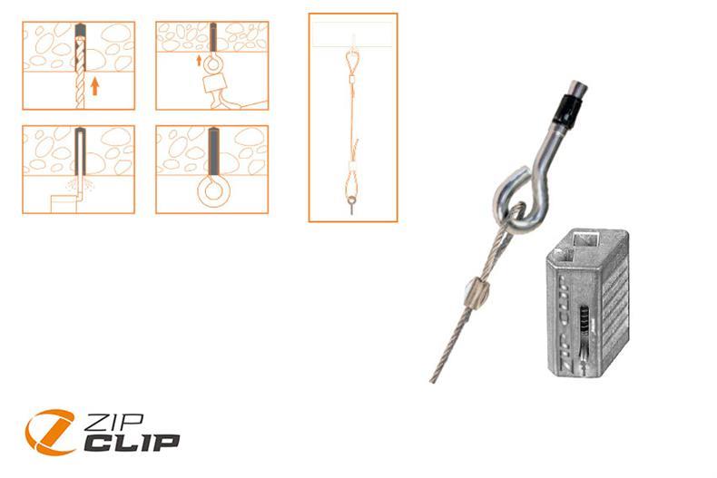 Con-lock concrete suspension system - 3mtr - working load 50kg - 10pce/pck 