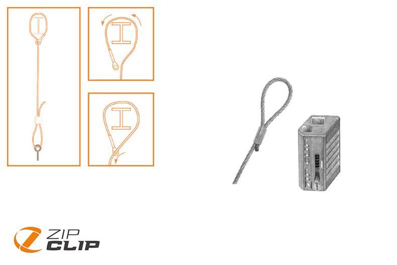 Loop-it Standard Seilaufhangung - 10mtr - Belastung 50kg - 10pce/pck 