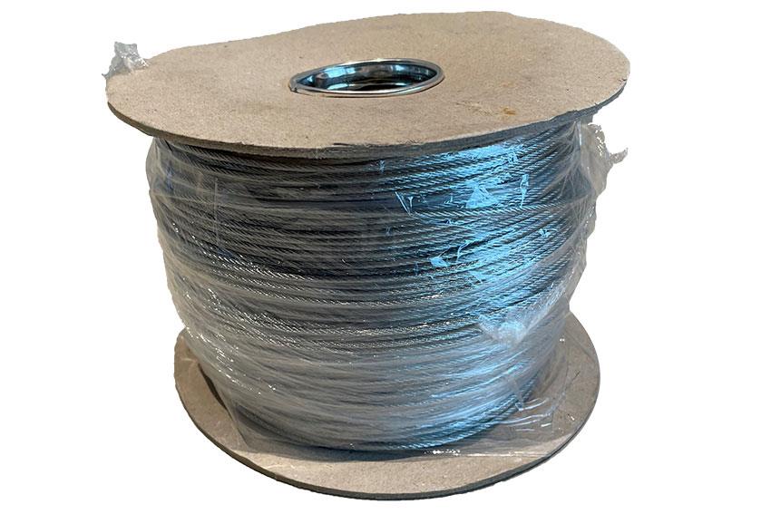 Zip-clip cable pour zip-1000 - 500mtr/rol - charge 50kg 