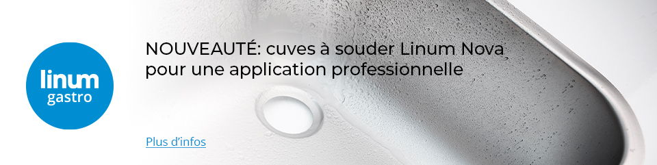 Linum Nova cuves & bacs bain-marie