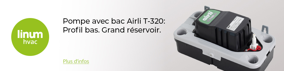 Pompe avec bac Airli T-320