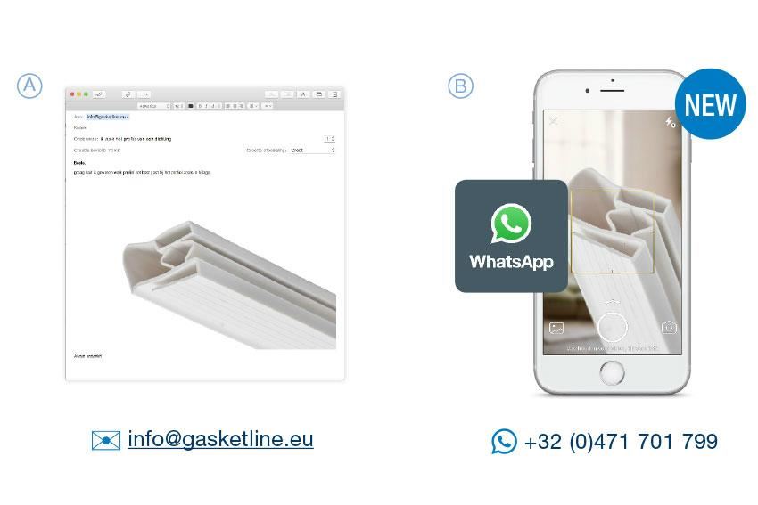 Gasketl@Line Dichtungen fuer Kuehlraum Kuhlschrank und Ofen kaufen
